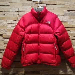 The North Face Jackets \u0026 Coats | North Face Retro 96 Vintage 700 Down Nuptse Womens Large Red Puffer Jacket Coat | Color: Red | Size: L | Pm-20753923'
